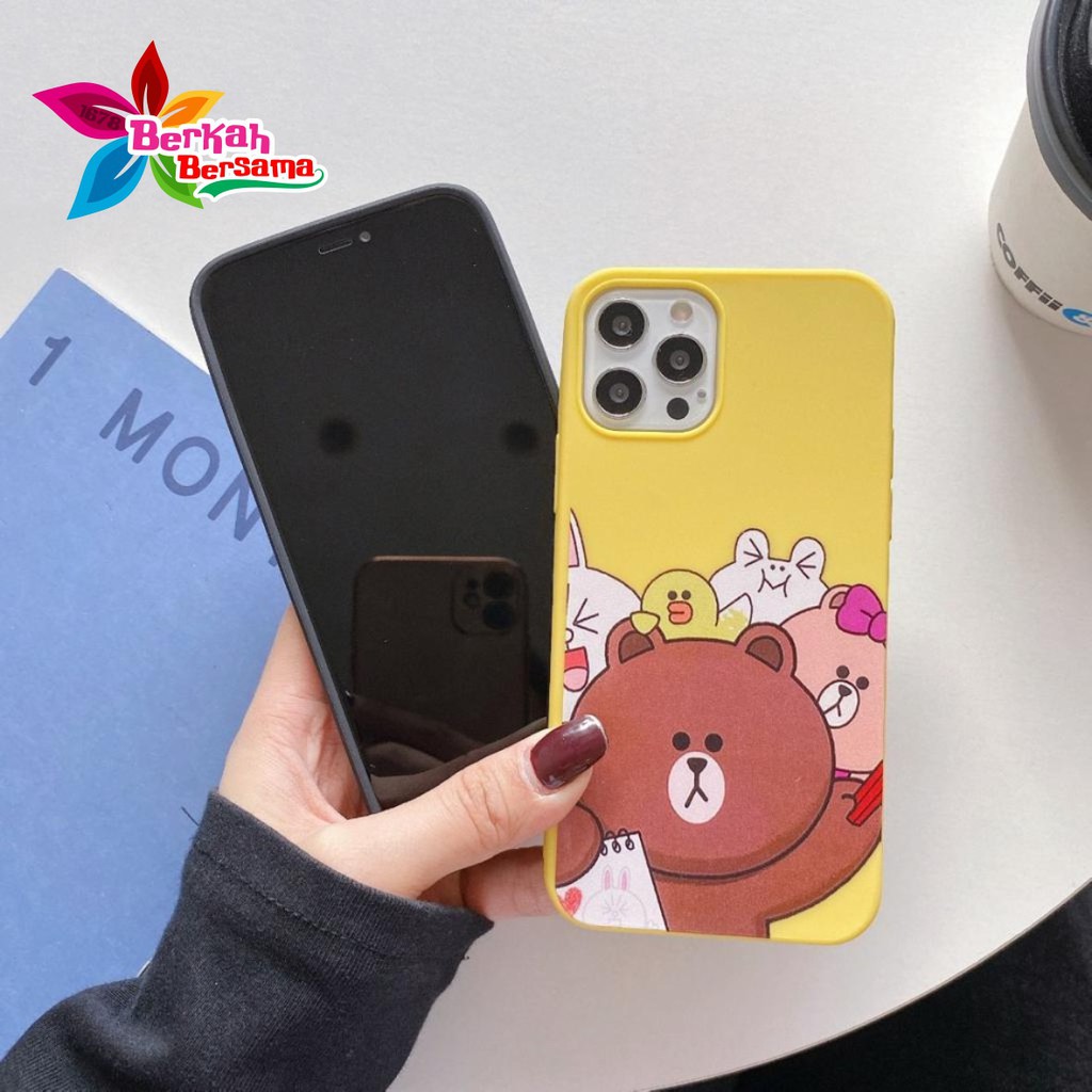SS015 SOFTCASE BEAR samsung A01 M01 core J2 prime grand A10 A10s M01s A20 A30 M10s M20 BB4507