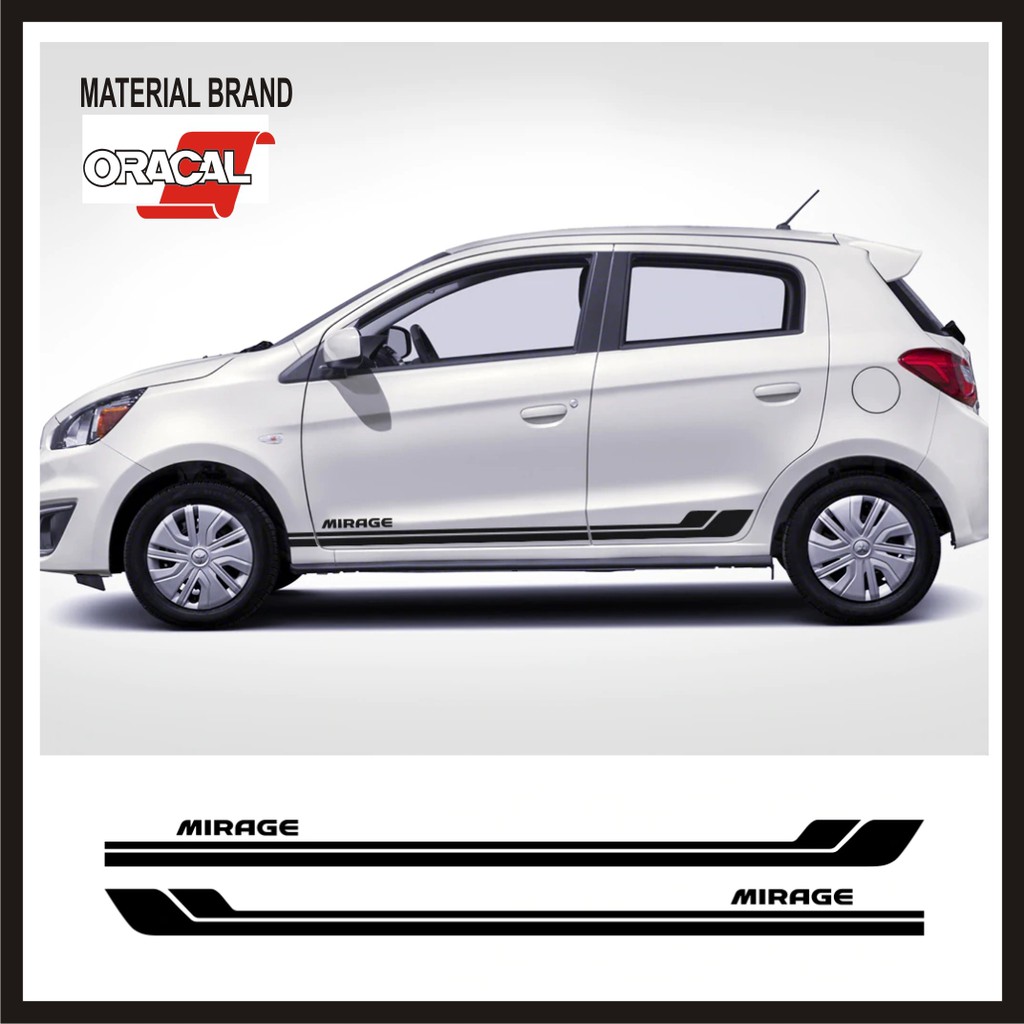 Stiker Mobil Sticker Cutting Variasi Lis Mirage Datsun Agya Ayla Brio Yarsi Sedan Swift Terbaru Shopee Indonesia