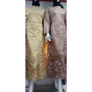 Gamis Brokat Sultan Terbaru Mewah