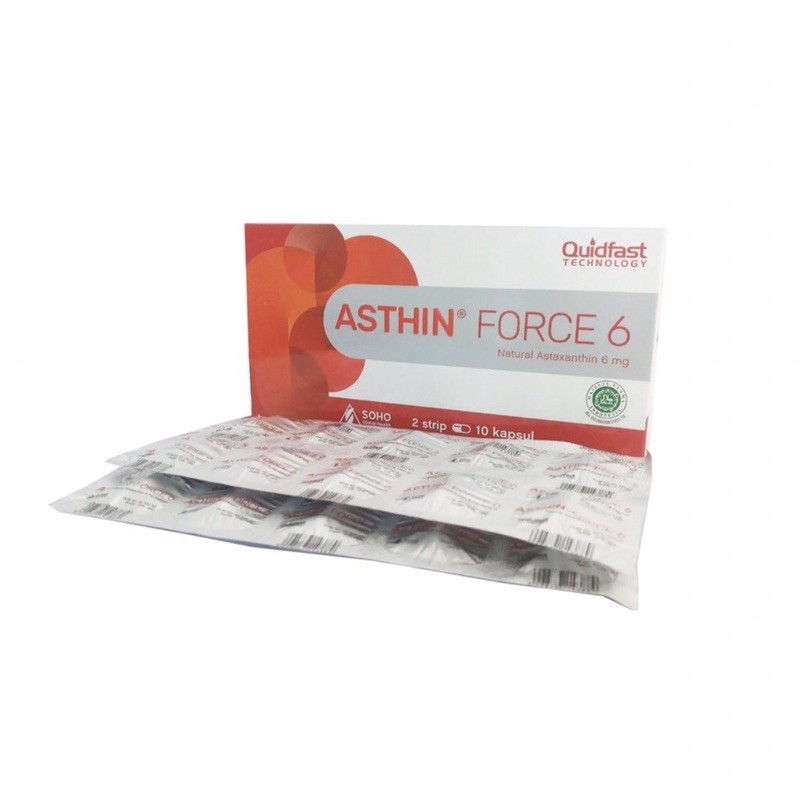 Asthin force 4 mg strip 10 kapsul | 6 mg strip 10 kapsul | 12 mg strip 10 kapsul