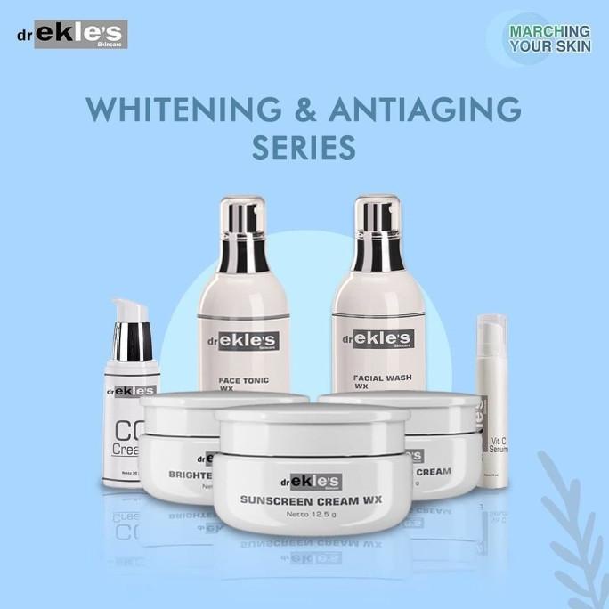 Facial Wash Wx Dr Ekles Skincare Bpom Oxy Glow Korea Flek-Jerawat-Acne _Diskon