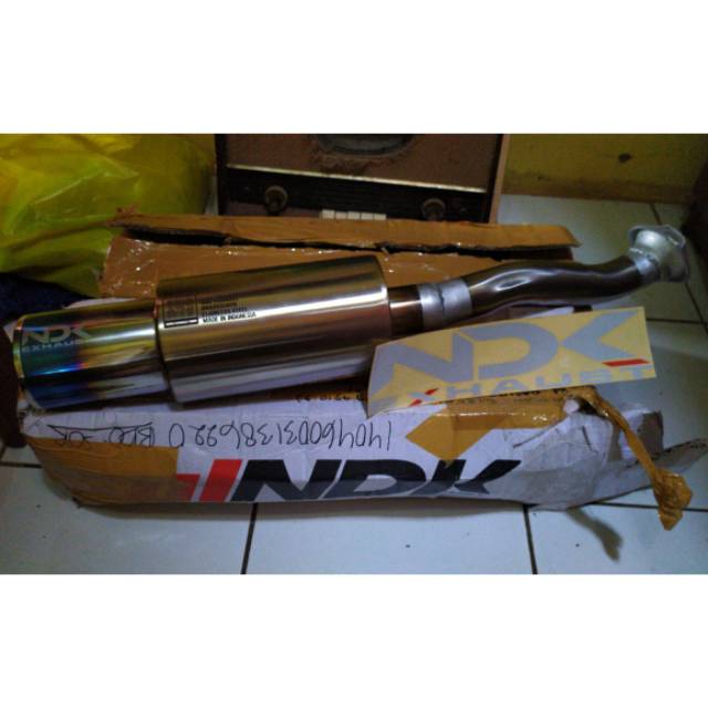Muffler NDK Exhaust DK-03 V3 Bolt on Honda Brio