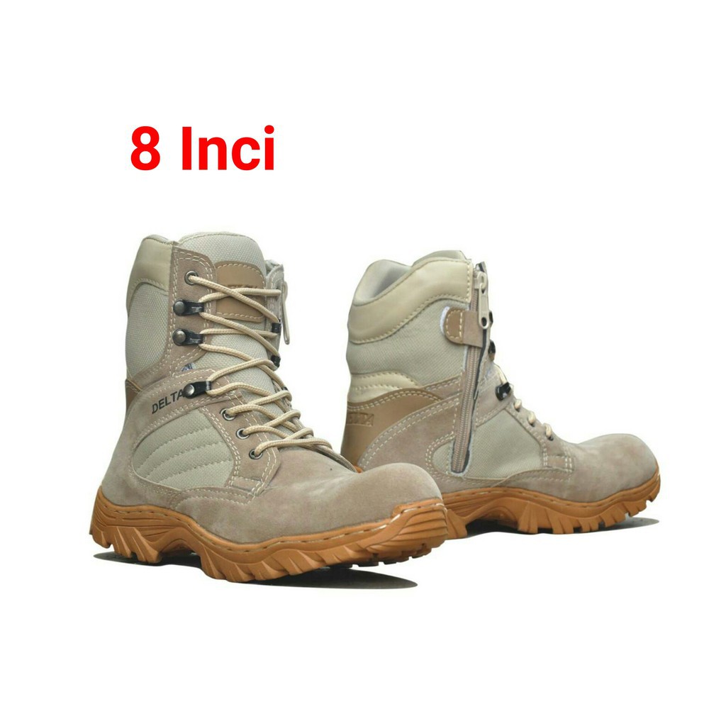 PROMO  Sepatu Boots Pria Delta 6 Inci & 8 Inci Safety Original Kulit Cordura Import USA TERLARIS