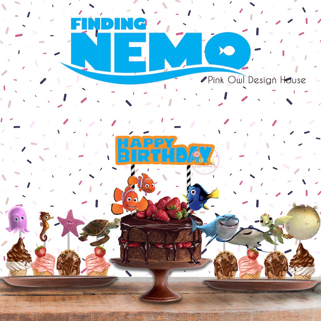 Finding NEMO Cake Topper