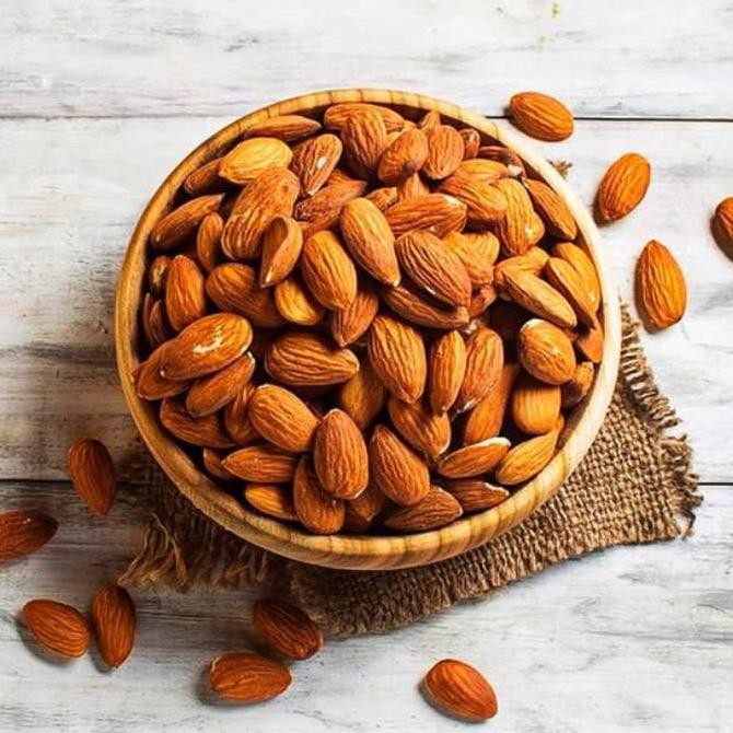 

Kacang Almond Roasted 250 Gram Almond Panggang Roasted Almond Premium Mentarieka_Shop