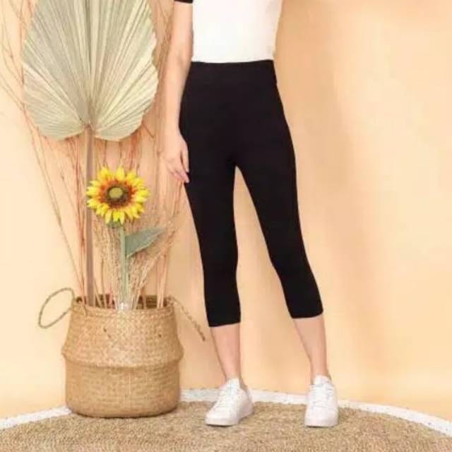 Celana Legging 7per8 Polos Warna