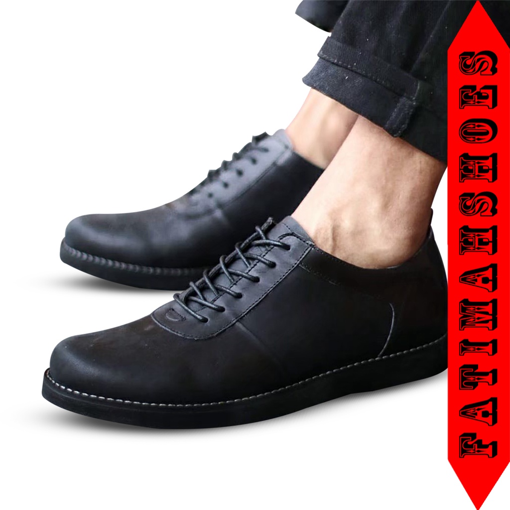 Sepatu Casual Pria Bahan Kulit Sepatu Formal Pria Sepatu Kulit Asli Pria Sepatu Kerja Kantor Pria