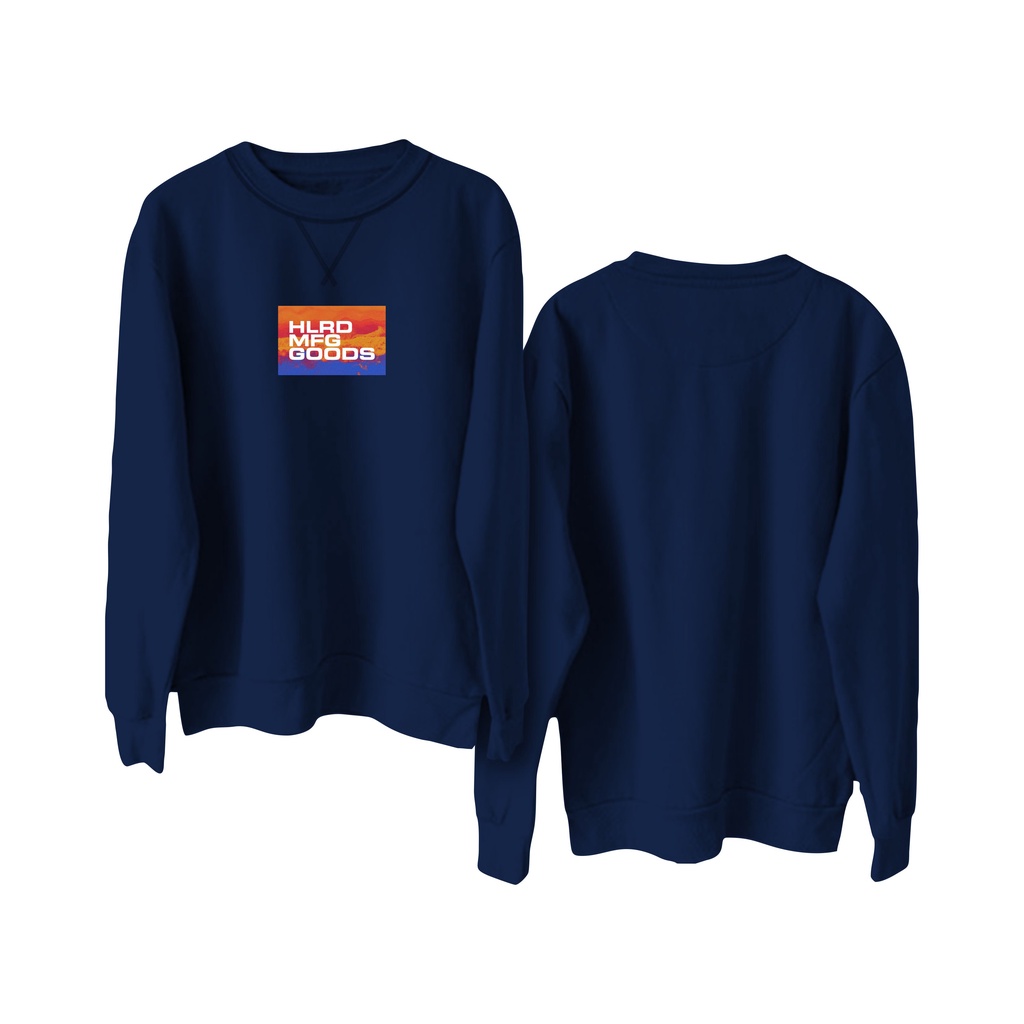 Holyrider Sweter Basic MFG Goods || Crewneck sweatshirt sablon DTF II SIZE size M - XXL ( Pria &amp; Wanita )