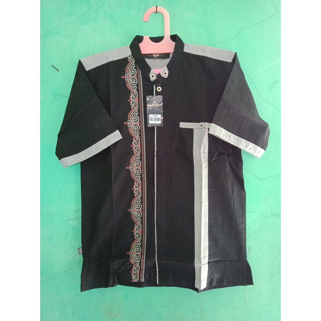 Syahdika – Baju Muslim Koko Dewasa Tangan Pendek