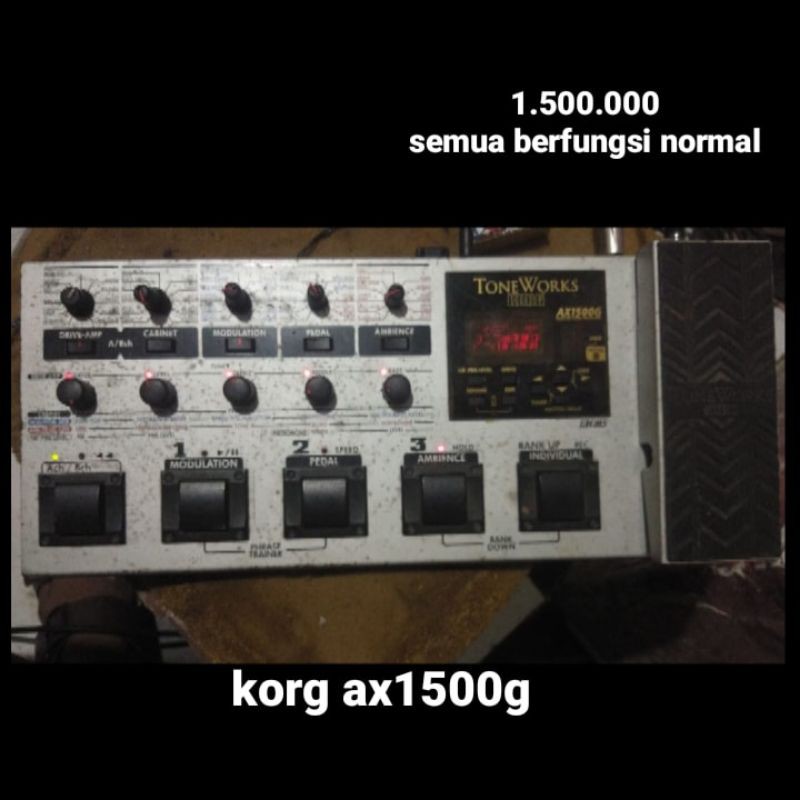 Efek Gitar Korg Ax1500g