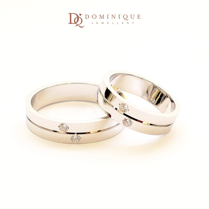 

Dominique Jewellery-Cincin Wedding Citra Gold 75% DQ 018