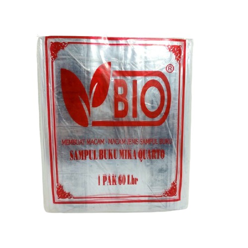 

InJO Sampul Buku Plastik Mika Uk. Kwarto (Pak Isi 60 Lembar)