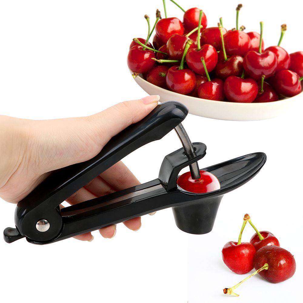 Solighter Cherry Pitter Alat Home &amp; Living Squeeze Grip Go Nuclear Device Olive Corer Remover