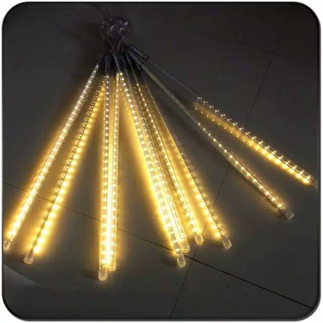 Meteor LED Warm White LED DIP (8 Batang) Panjang 50 cm