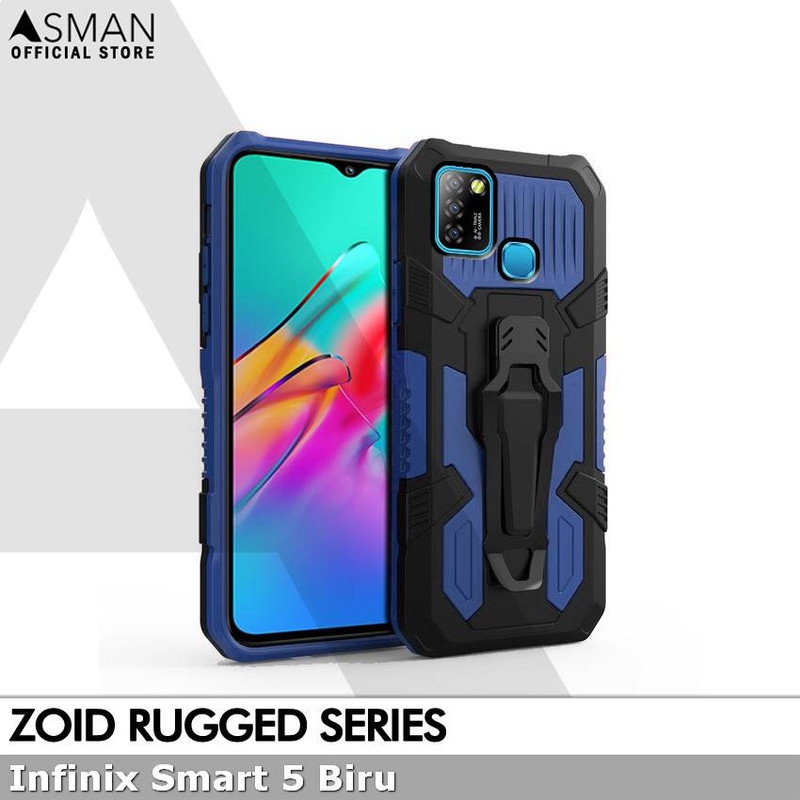 Asman Case Infinix Smart 5 Zoid Ruged Armor Premium