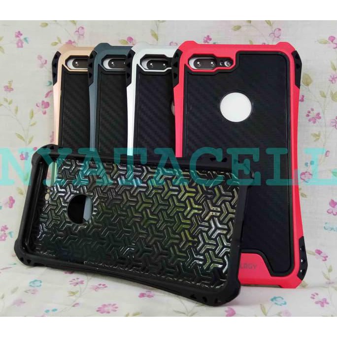 NEW CASEOLOGY IPHONE 7+ 7 PLUS RUGGED ARMOR HARD CASE/CARBON RUBBER MILENIA
