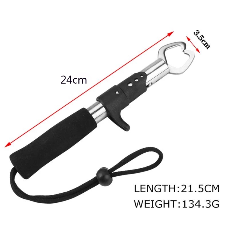 High Quality Stainless Steel Durable Fish Clip /Multi-functional Fish Lip Grip/Fish Control  Fish Pliers Fish Catcher/Fishing Gear Outdoor Supplies