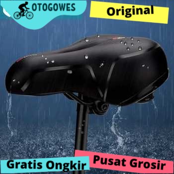 SADEL SEPEDA BESAR EMPUK GUNUNG MTB UNITED POLYGON KULIT SX22306