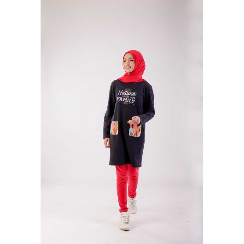 Setelan Tunik Anak Set Tunik Babyterry Mother Kids