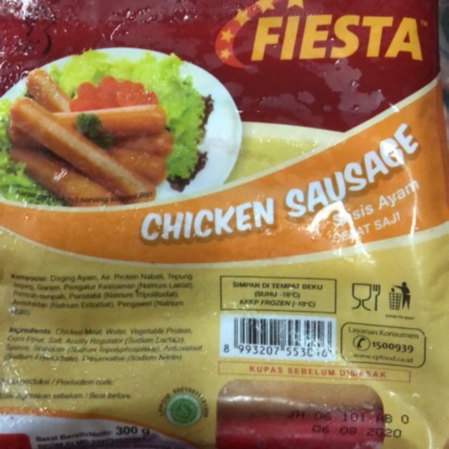 

Fiesta Sosis Ayam 300gr