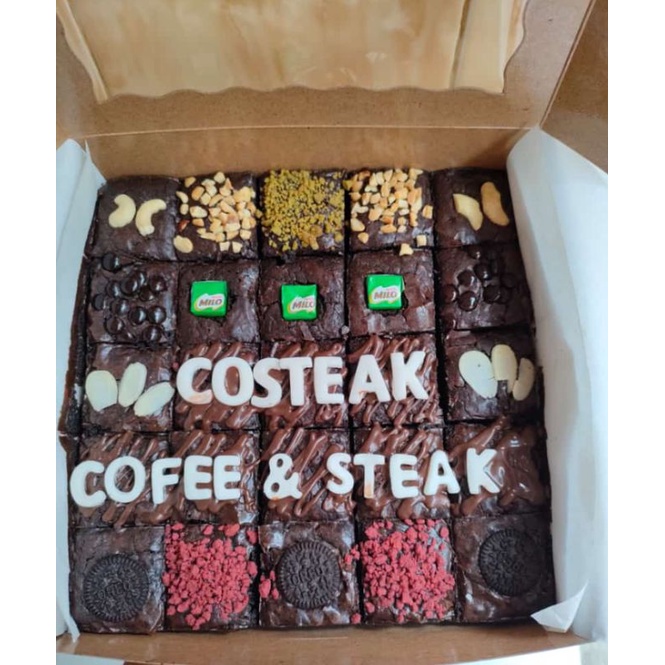 

brownis fudgy shinny