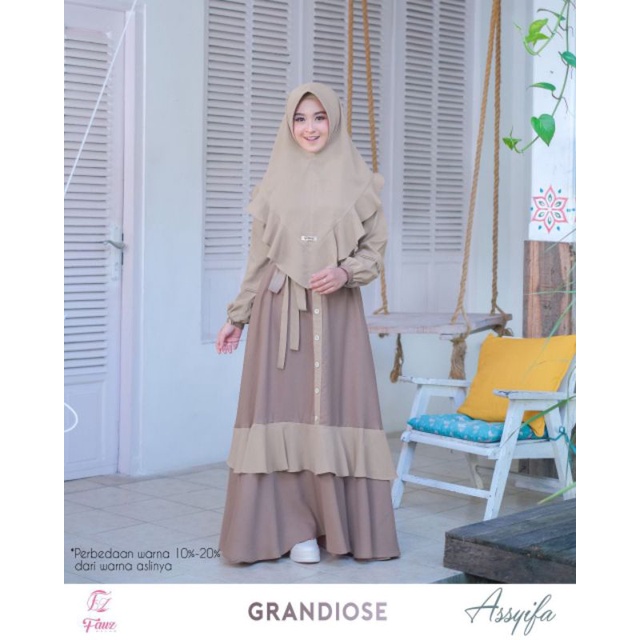 Asyifa Gamis Set By Fauz Hijab