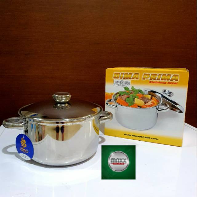 Panci Bima Prima Saucepot Stainless Steel
