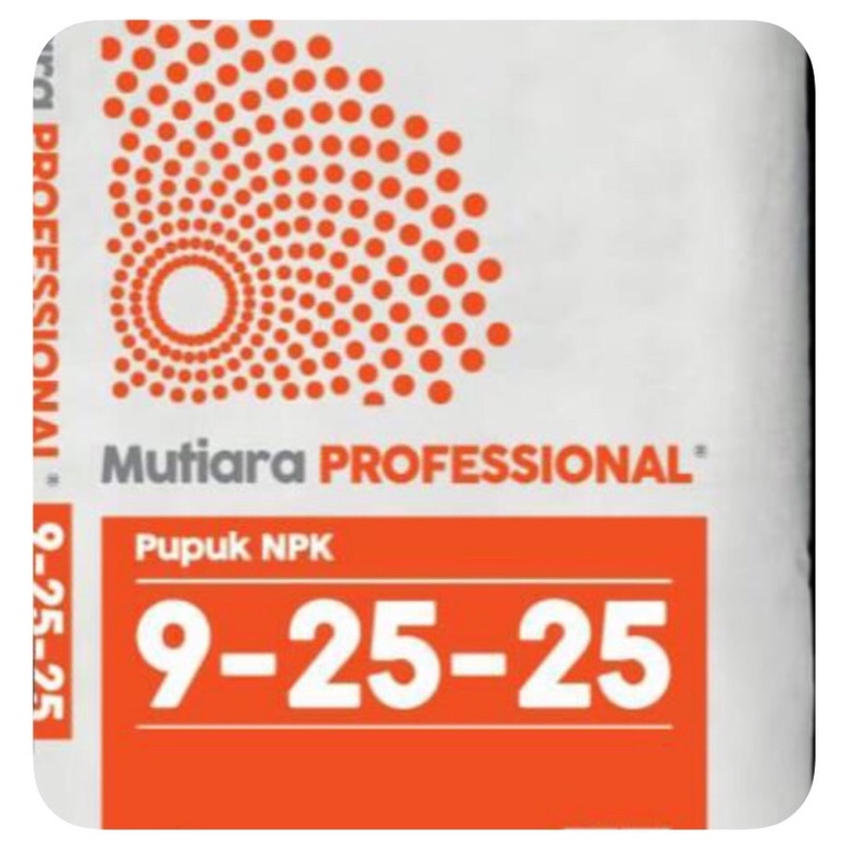 pupuk NPk mutiara Profesional 9-25-25 repacking kemasan 1Kg