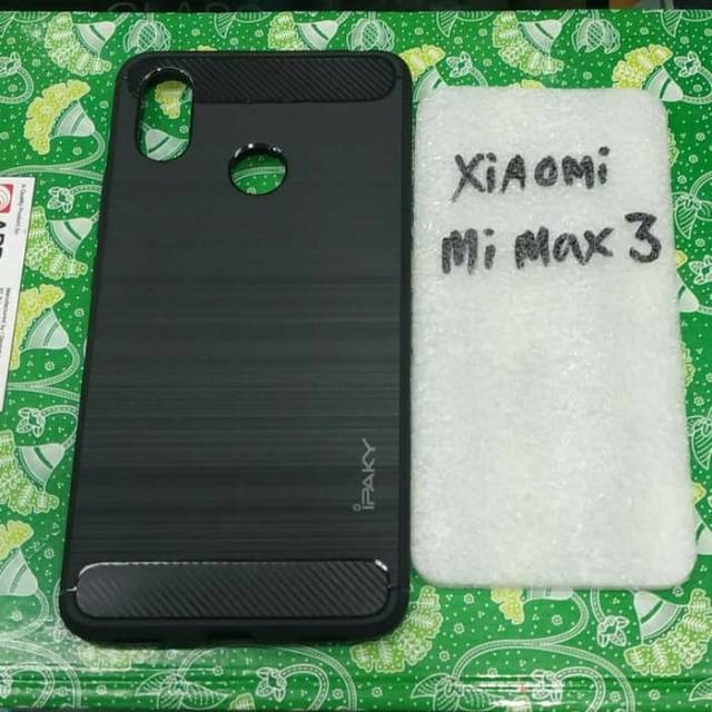 Silikon soft case karet hitam xiaomi xiomi redmi mi max 3 max3 mantul Xiaomi mi max 3 mantap