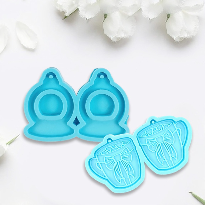 SIY  Nipple/Water Cup Shape Earrings Epoxy Resin Mold Keychain Pendant Silicone Mould