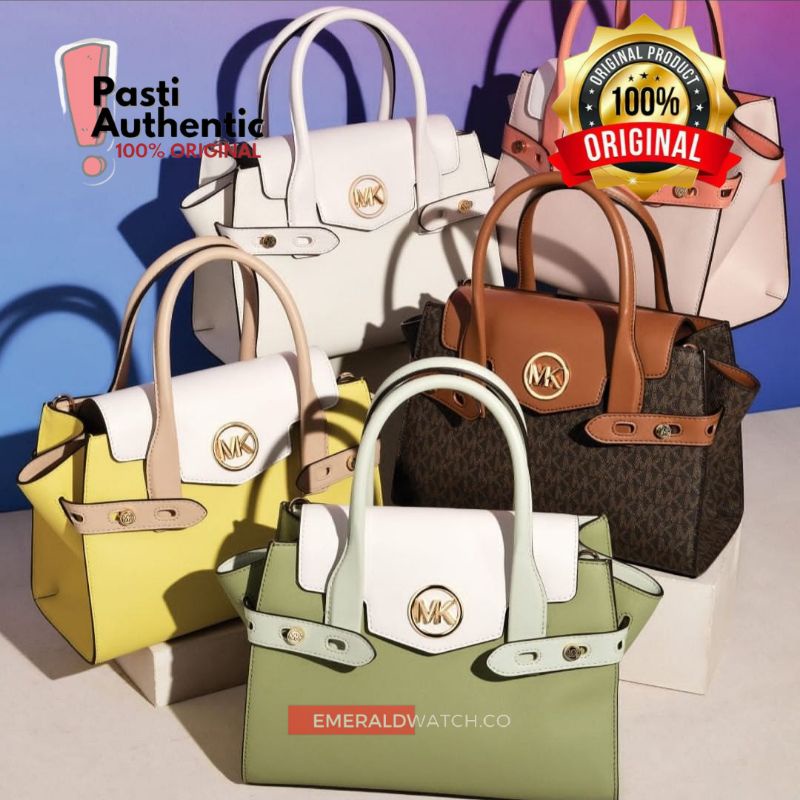 Michael Kors Carmen Medium Flap Satchel