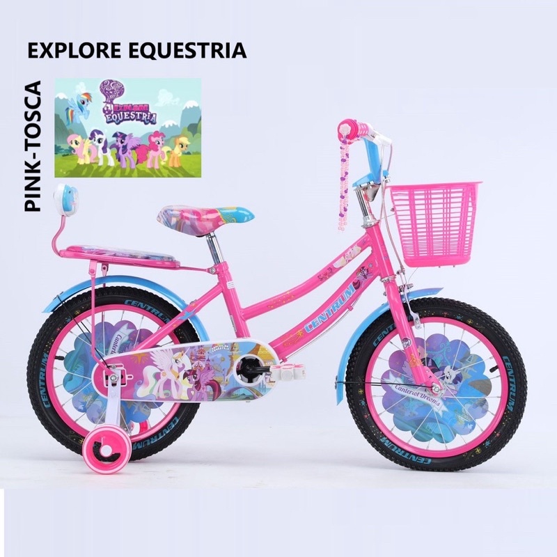 Sepeda Mini Centrum CT1102-3 16 Inch Little Pony Hi-Ten Steel