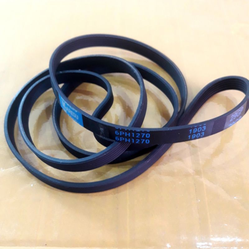 V-BELT Fan Belt 6PH 1270 untuk mesin cuci sanken