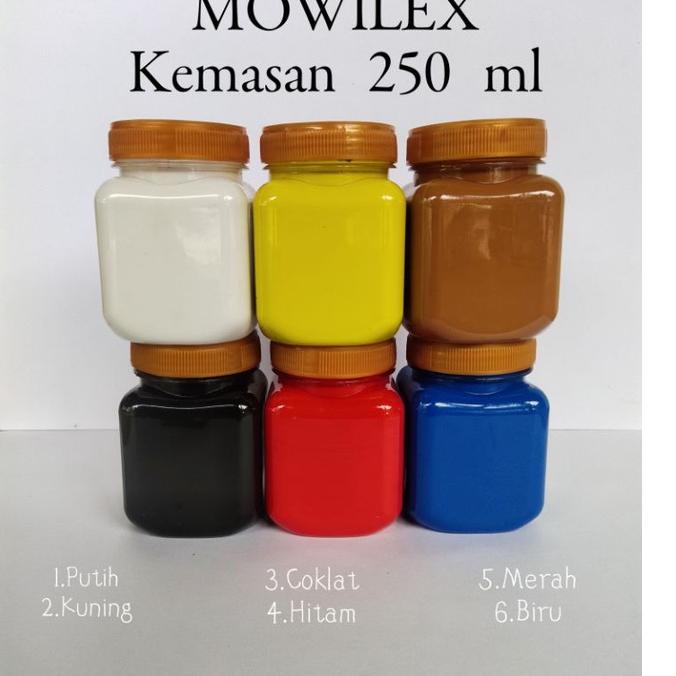 

タ Cat Mowilex kemasan 250 ml // harga perbotol ね