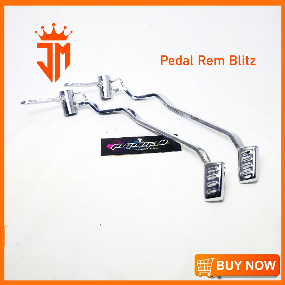 Pedal Rem Blitz Ori Kawasaki Pnp Mega Pro GL CB pedal rem blits tuas rem blitz rem kaki blitz