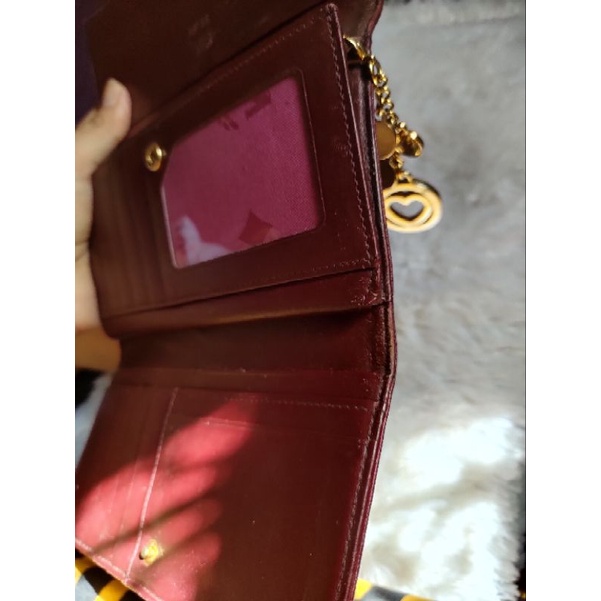 dompet mcm wallet preloved dari ball