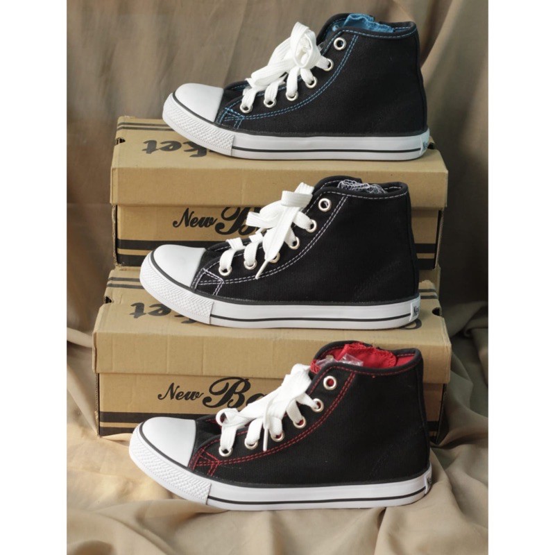 sepatu sekolah new basket original (panjang)