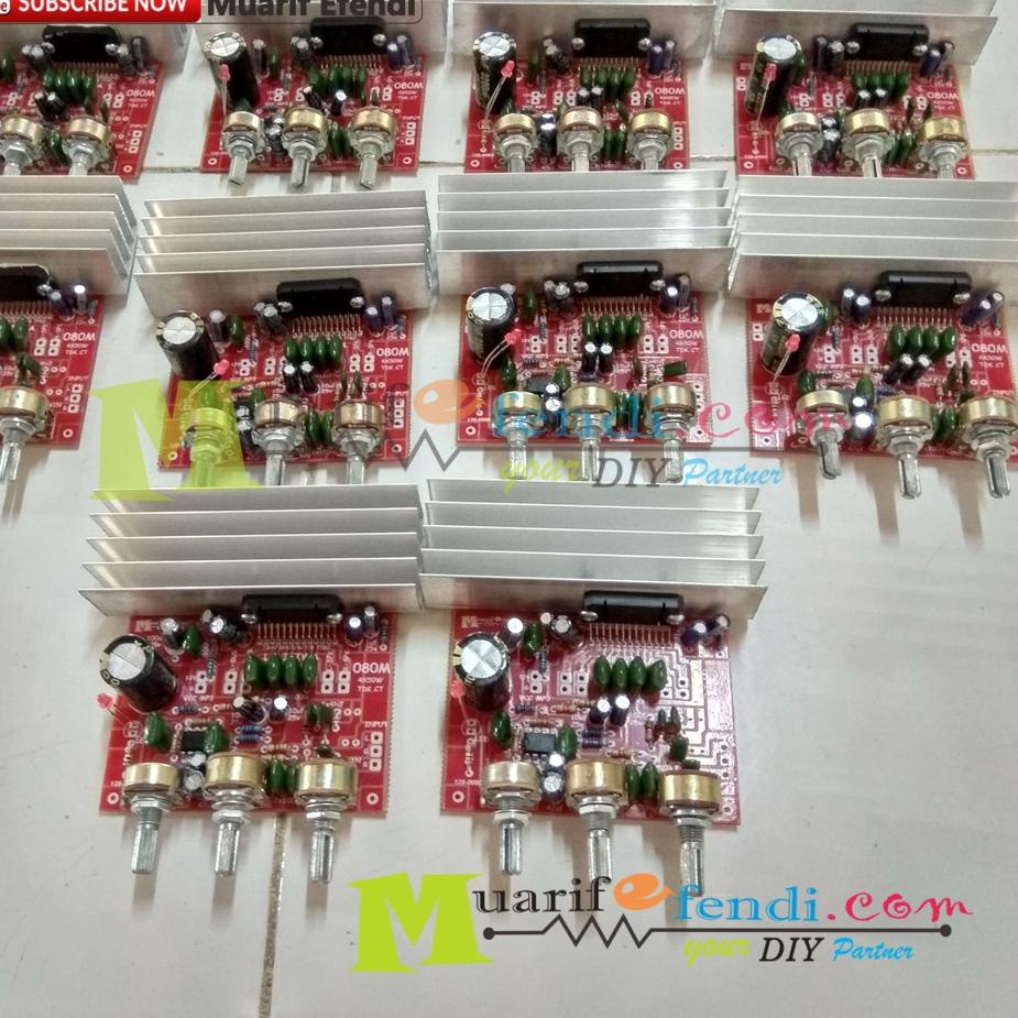 KIT Power Amplifier SOUNDTONE TDA7388 200W 4x50w DC 12v NON CT 