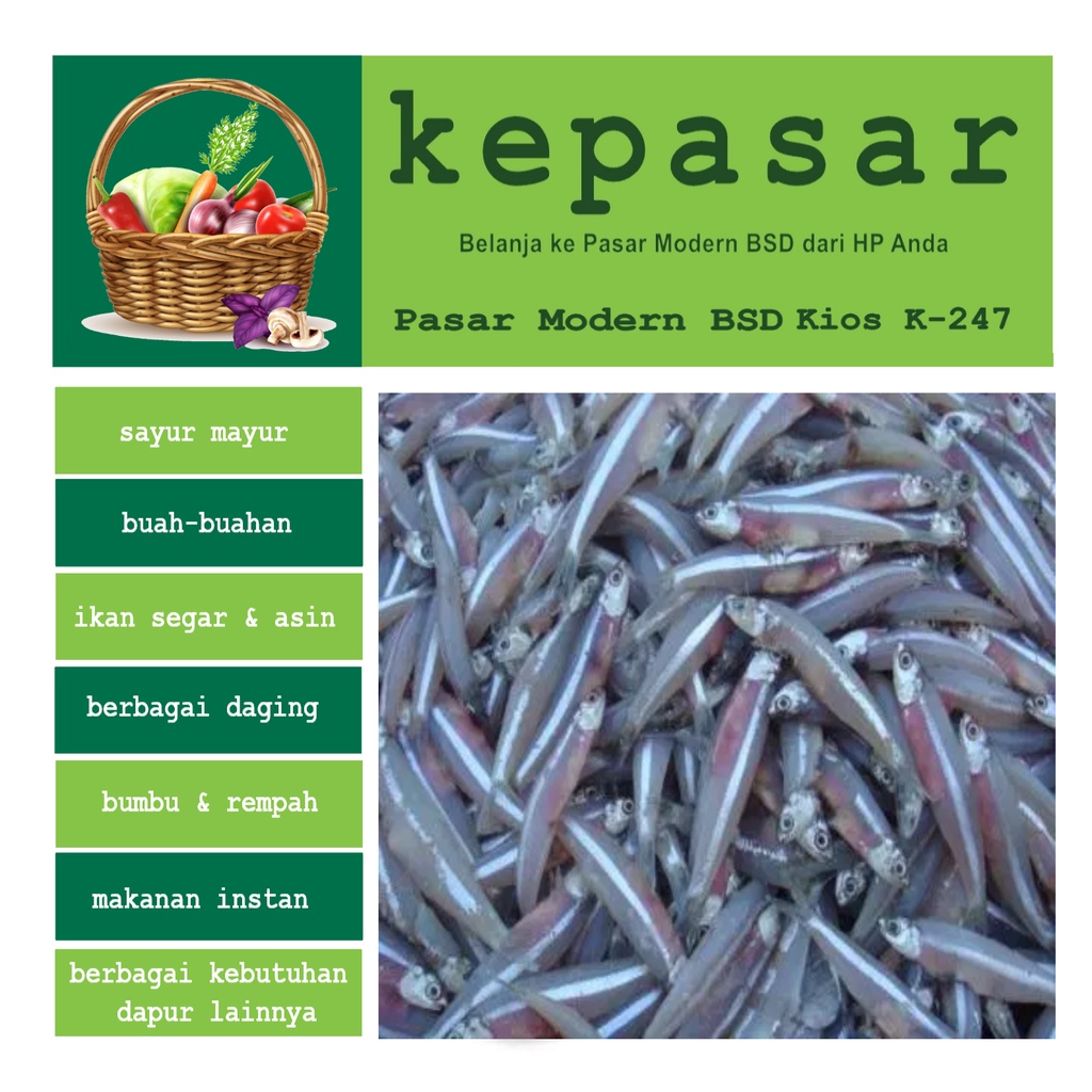 

Ikan Teri Basah 250 g