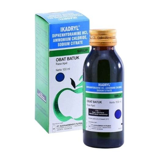 ikadryl  flu sirup 100 ml
