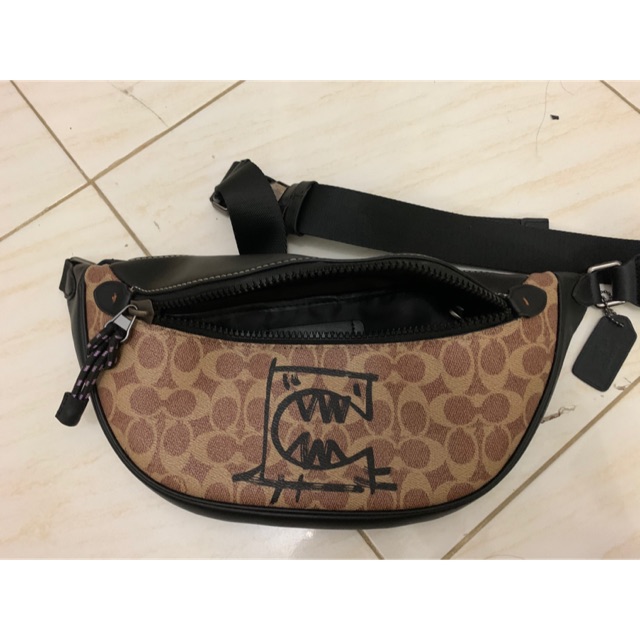 [Preloved] Waist Bag Coach x Rexy Monster