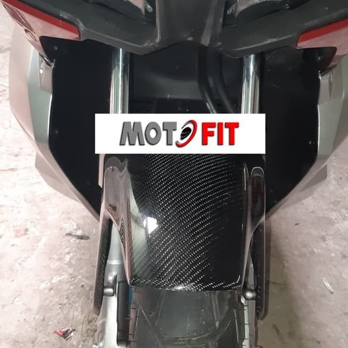 front fender honda adv 150 carbon kevlar spakbor depan adv carbon kevlar asli