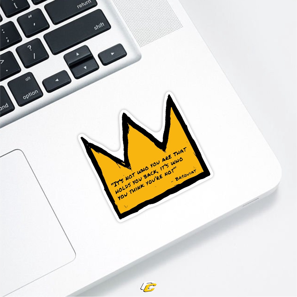 

BASQUIAT QUOTES STICKER | stiker laptop helm motor mobil universal