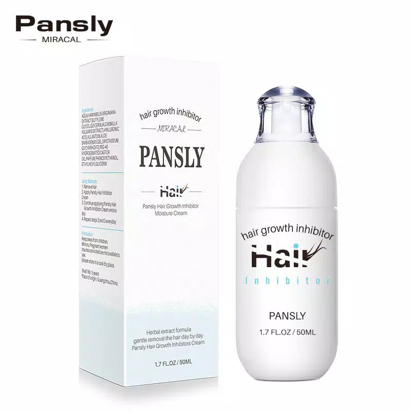 PANSLY Inhibits Hair Growth Whole Body Mencegah Pertumbuhan Rambut Tidak Iritasi