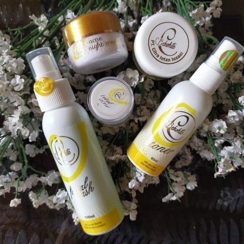BEBWHITE C SKINCARE ORIGINAL PAKET ACNE BPOM SERIES/GLOW SERIES/GLOW FORTE BPOM/BBC LITHENING