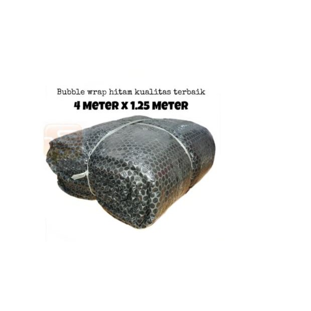 

Bubble Wrap Hitam 4 Meter x 1.25 Meter Good Quality paritteratak.com1