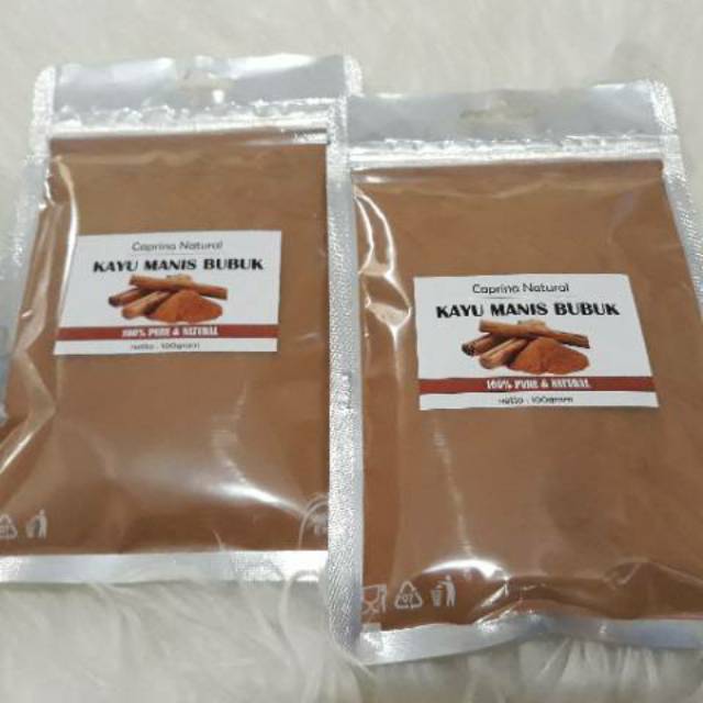 

Kayu Manis Bubuk 100gr - Cinnamon Powder - Rempah Herbal Asli