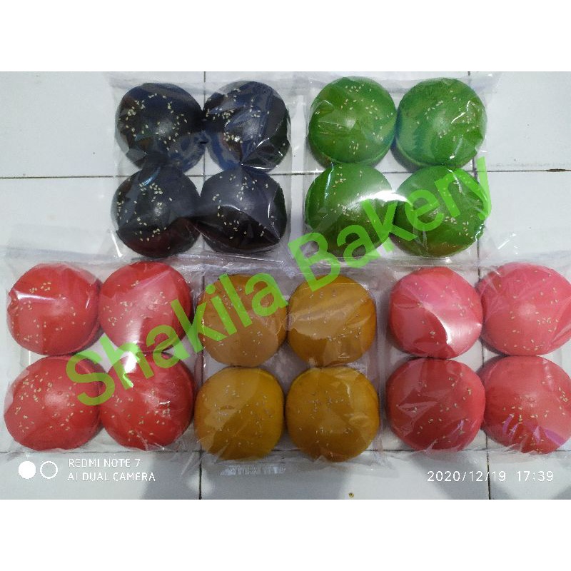 

Mitra UMKM Burger ori dan warna isi 4pcs