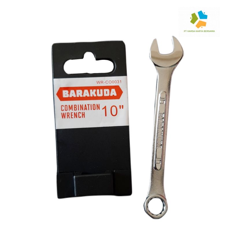 KUNCI 10 MM RING PAS COMBINATION WRENCH CHROME VANADIUM