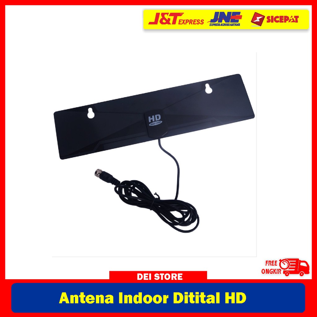 Antena Indoor Digital Tinggal Colok / Antena Mini Dalam Ruangan / Antenna TV